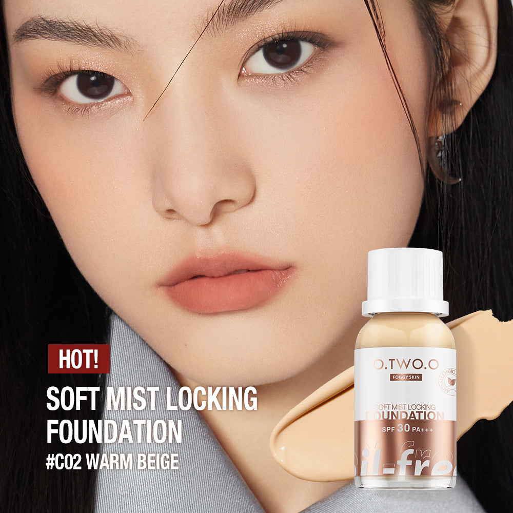 O.TWO.O Matt Finish Coverage Liquid Foundation