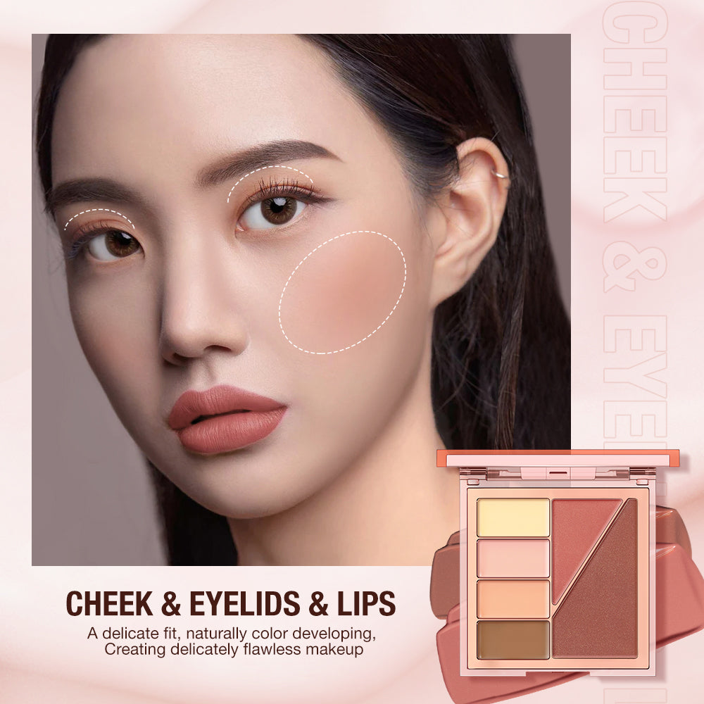 O.TWO.O New Makeup Pallete Of Concealer Contour Blush Cream