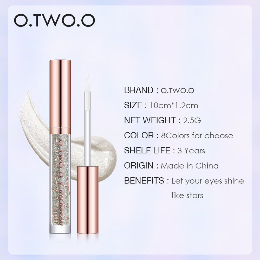 O.TWO.O New Arrival Hotest Liquid Eye Shadow with 8 Colors