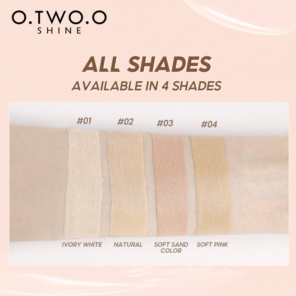 O.TWO.O SHINE High Coverage Natural Liquid Foundation