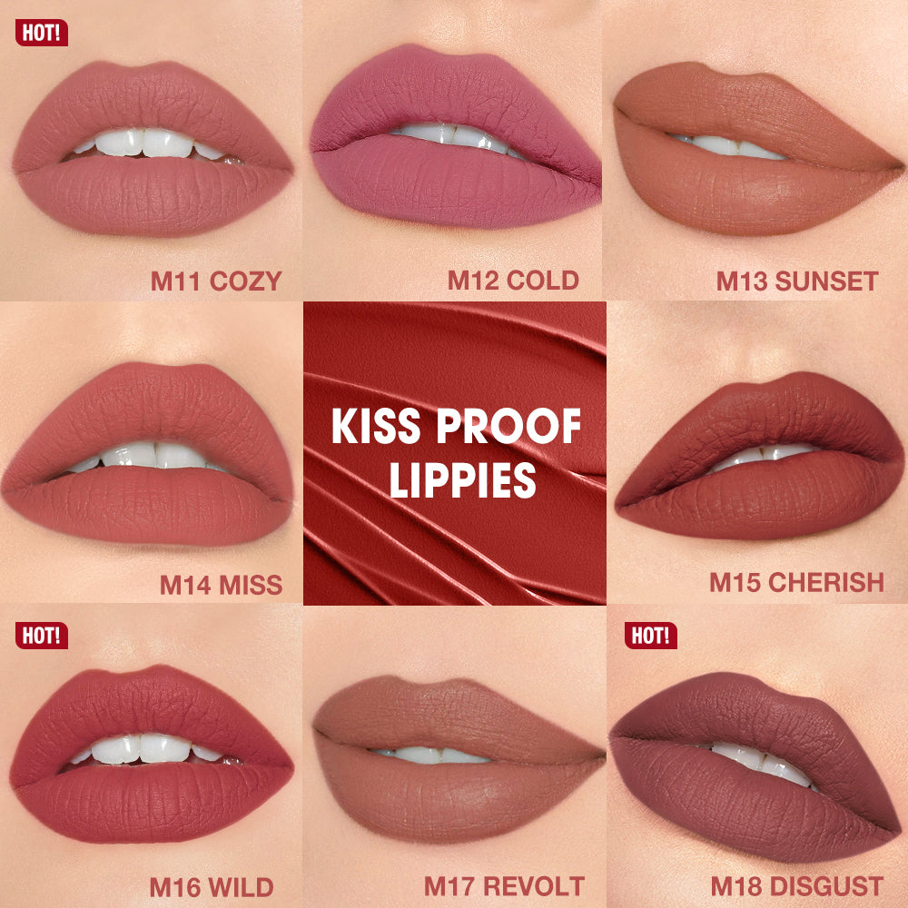 Matte Finish Waterproof Long Wear Silky Lipstick Hot Sale in US