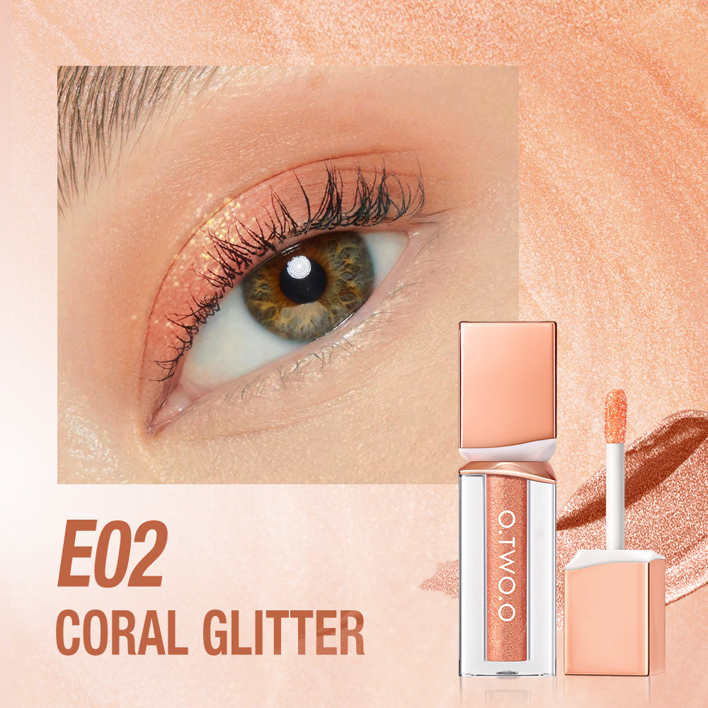 O.TWO.O Liquid Eyeshadow Matte Finish Glitter