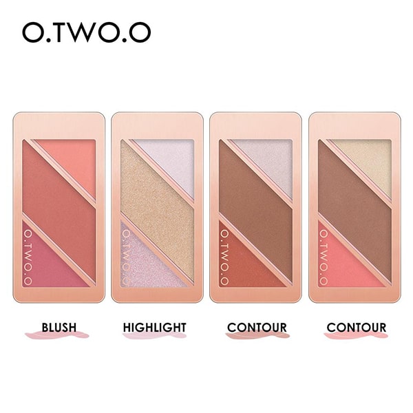 O.TWO.O 3in1 Sweet Heart Palette