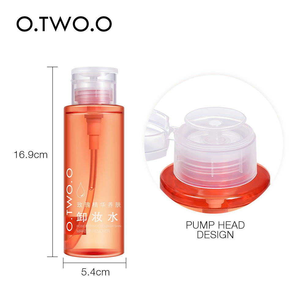O.TWO.O Hyaluronic acid moisturizing Makeup Remover Deep Cleaning Soft Texture Makeup Remover Cruelty free