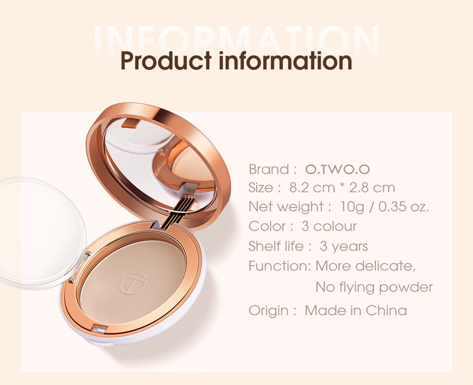 O.TWO.O Silky Moisturizing Makeup Setting Powder