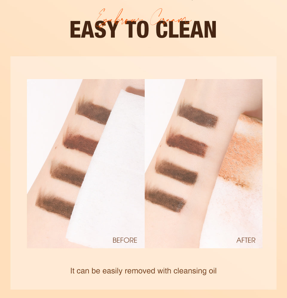 O.TWO.O New Arrival Natural Shaping Dyeing Eyebrow Cream