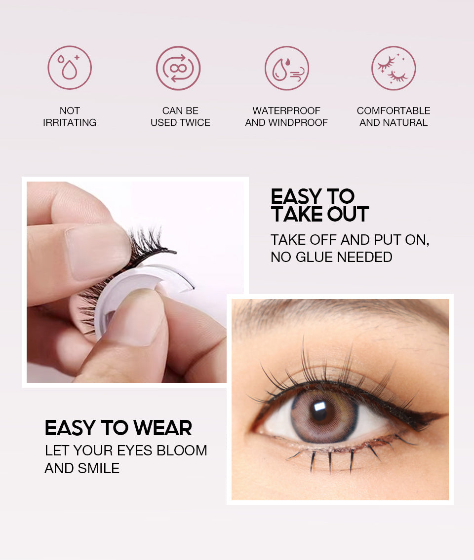 O.TWO.O Independent Packaging Of A Variety Of False Eyelashes