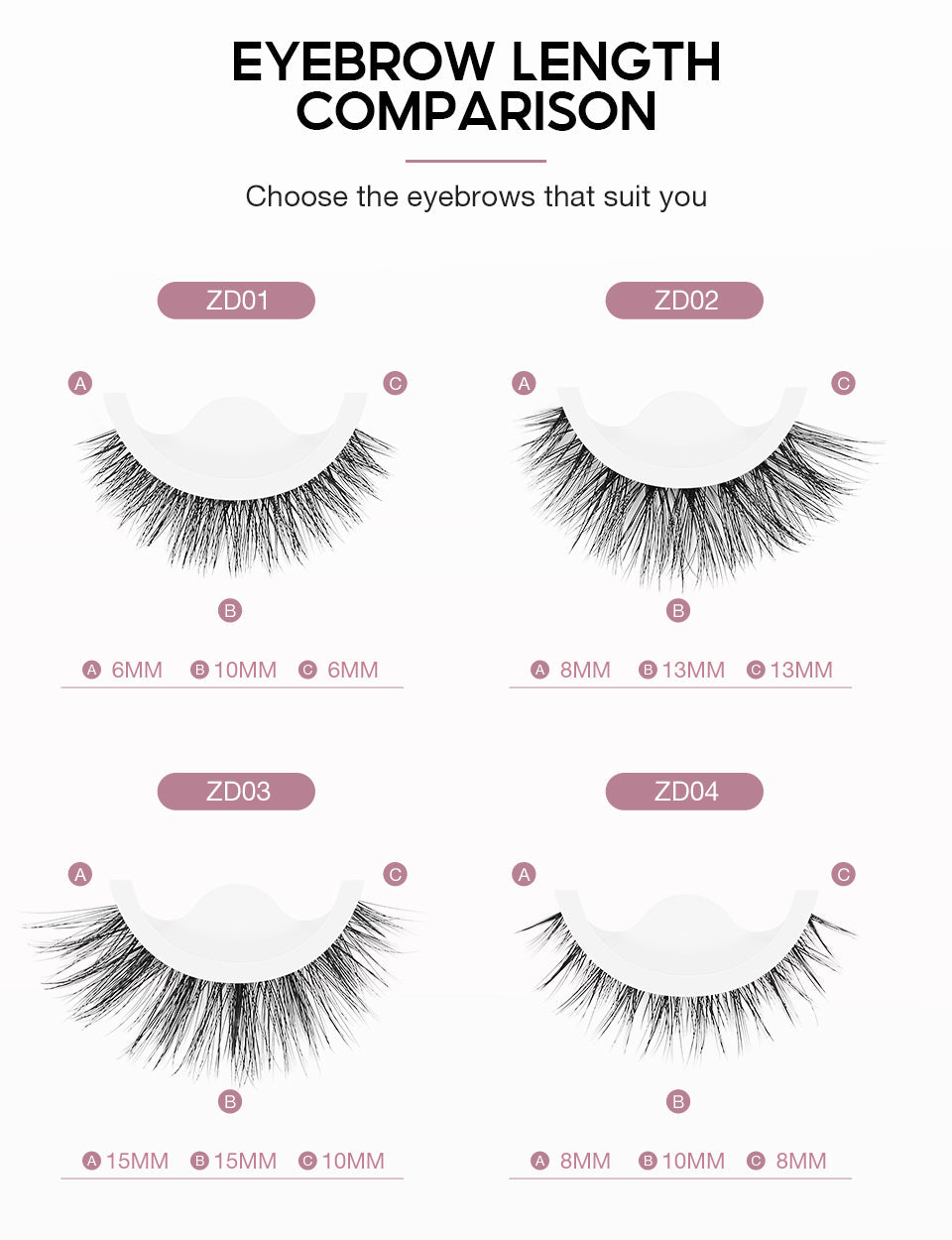 O.TWO.O Independent Packaging Of A Variety Of False Eyelashes