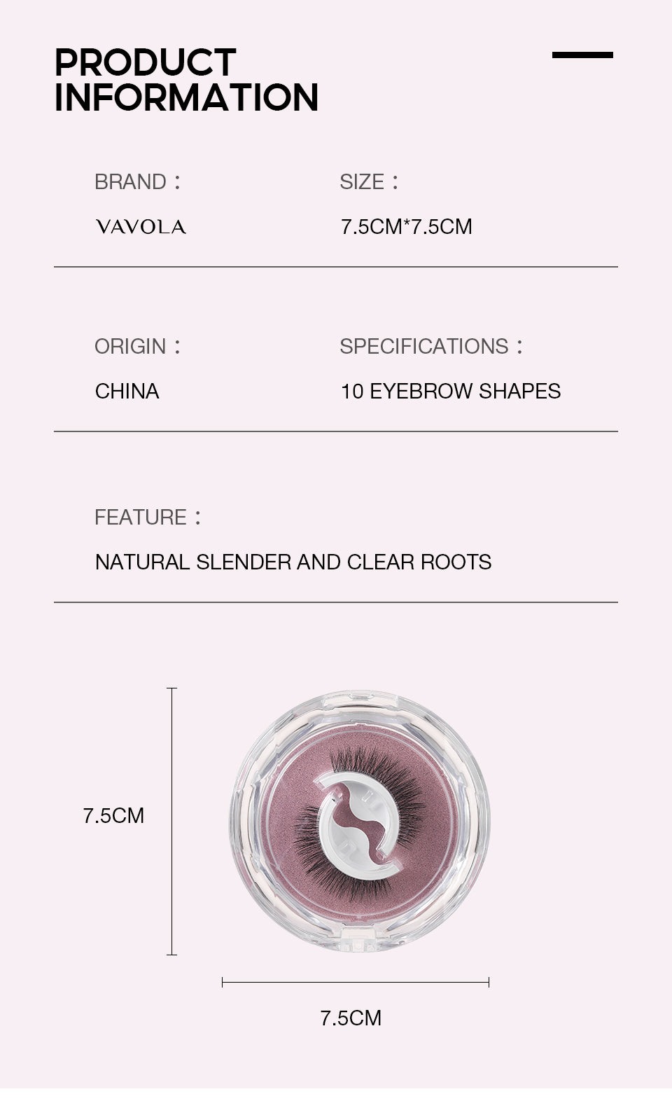 O.TWO.O Independent Packaging Of A Variety Of False Eyelashes