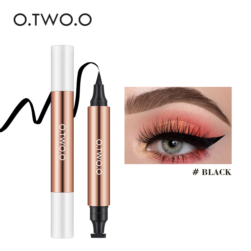 O.TWO.O 2 in 1 Stamp Eyeliner with Sponge Head Big Eyeliner