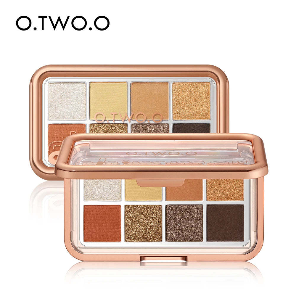 O.TWO.O Sunset Horizon 8 Colors Eyeshadow Pallete