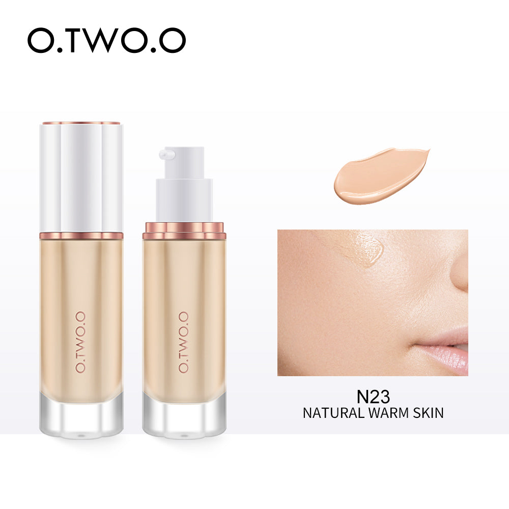 O.TWO.O High Concealer Moisturize Liquid Foundation with 4 colors