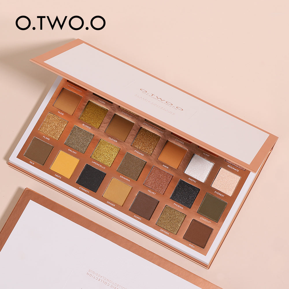 O.TWO.O 28 Colors Eye shadow Palette Glitter