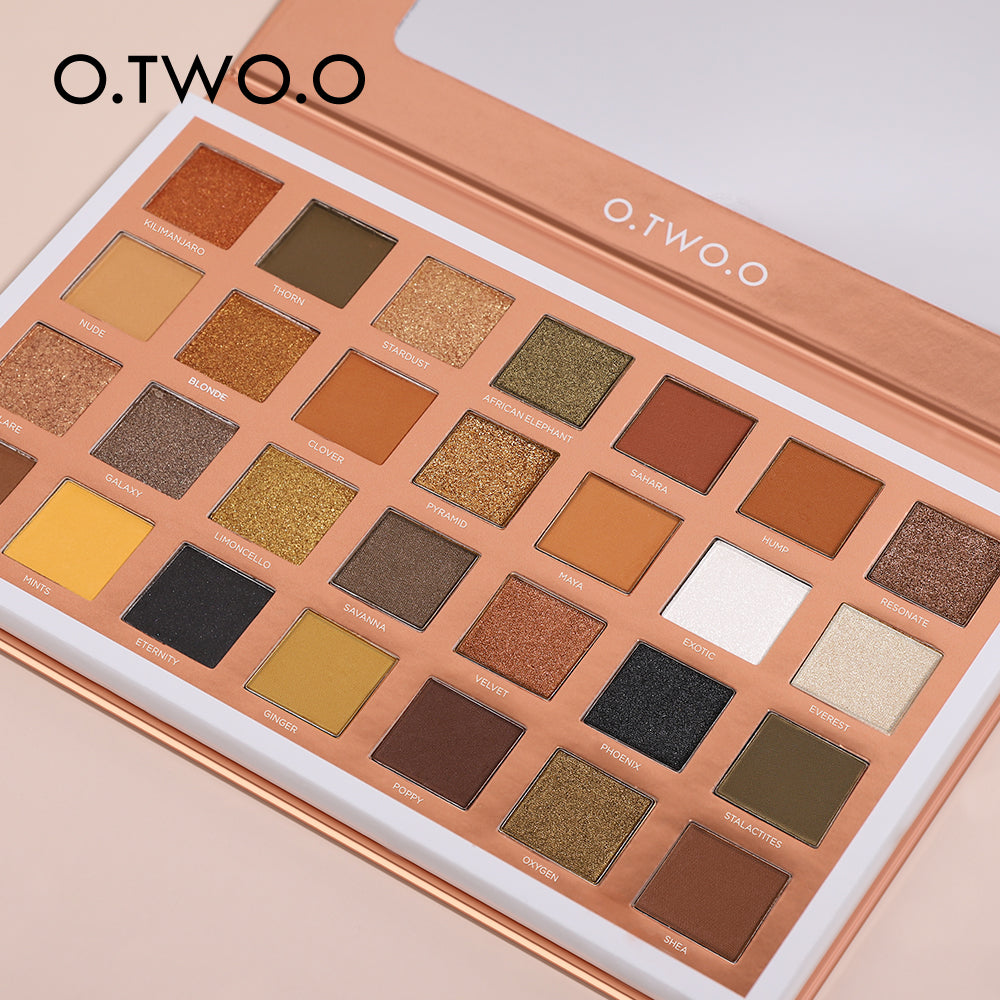 O.TWO.O 28 Colors Eye shadow Palette Glitter